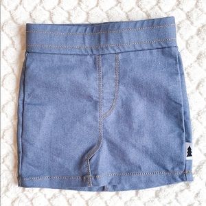 North Kinder Baby Girls Jean Pencil Skirt